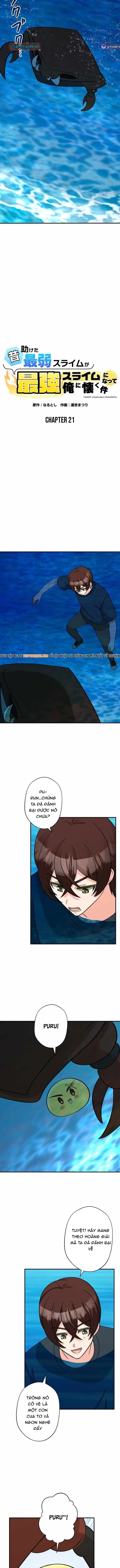 Con Slime Yếu Nhất Ta Từng Cứu Giờ Đã Trở Thành Huyền Thoại! Chapter 21 - Trang 2