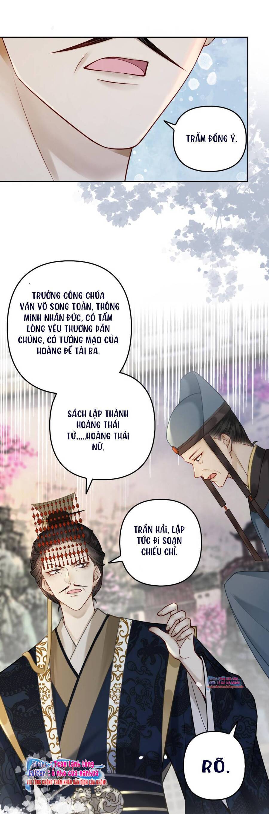 Công Chúa Bá Đạo Tuyệt Sắc : Ám Vệ Ngày Nào Cũng Muốn Phạm Thượng Chapter 100 - Trang 2