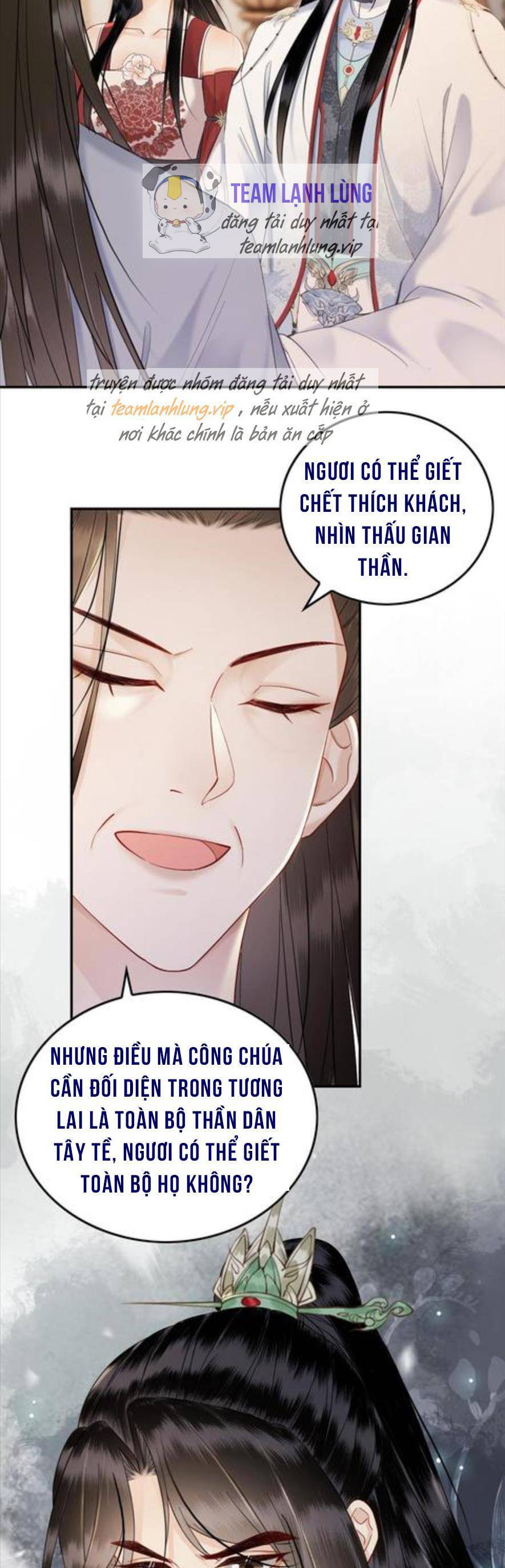 Công Chúa Bá Đạo Tuyệt Sắc : Ám Vệ Ngày Nào Cũng Muốn Phạm Thượng Chapter 104 - Trang 2