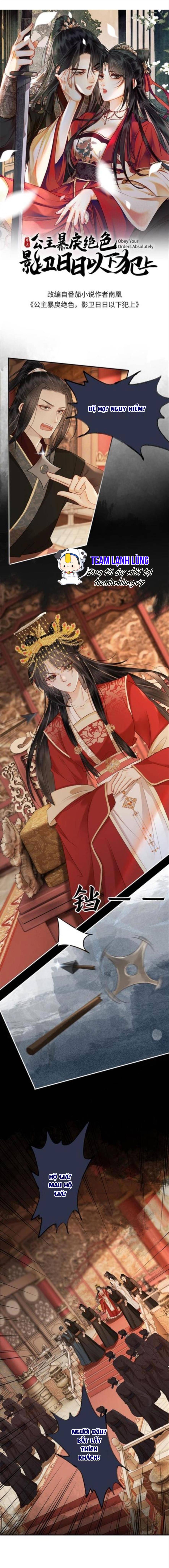 Công Chúa Bá Đạo Tuyệt Sắc : Ám Vệ Ngày Nào Cũng Muốn Phạm Thượng Chapter 115 - Trang 2