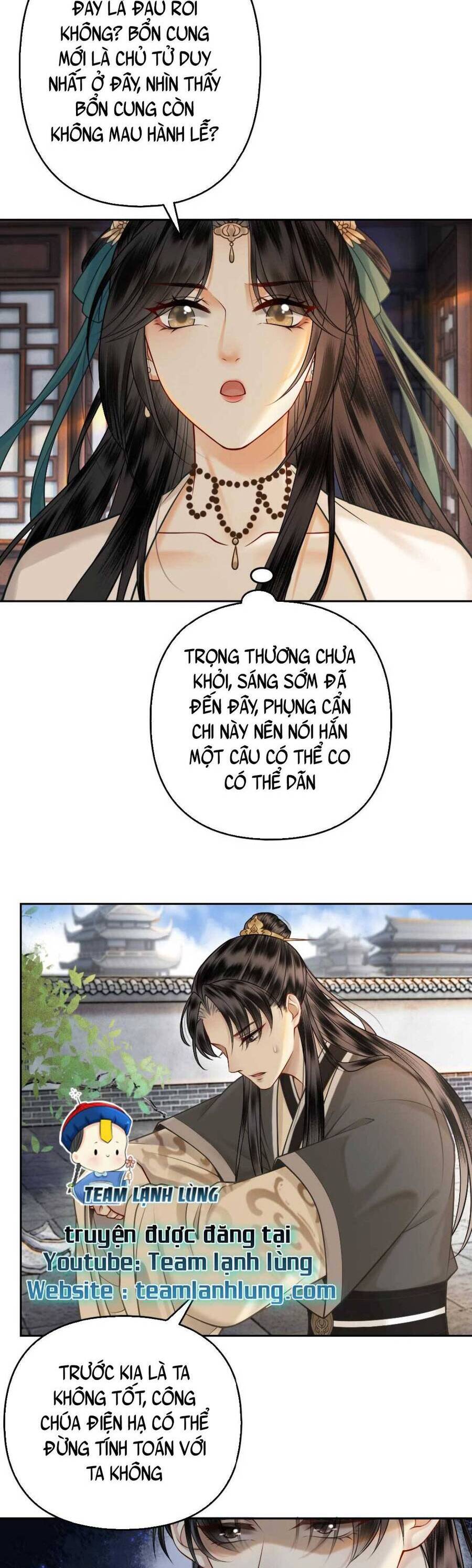 Công Chúa Bá Đạo Tuyệt Sắc : Ám Vệ Ngày Nào Cũng Muốn Phạm Thượng Chapter 12 - Trang 2