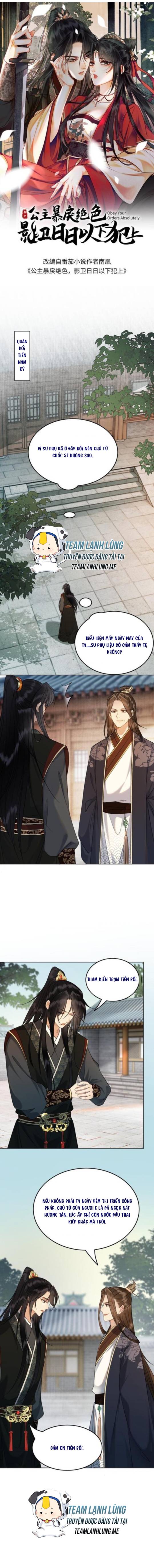 Công Chúa Bá Đạo Tuyệt Sắc : Ám Vệ Ngày Nào Cũng Muốn Phạm Thượng Chapter 169 - Trang 2