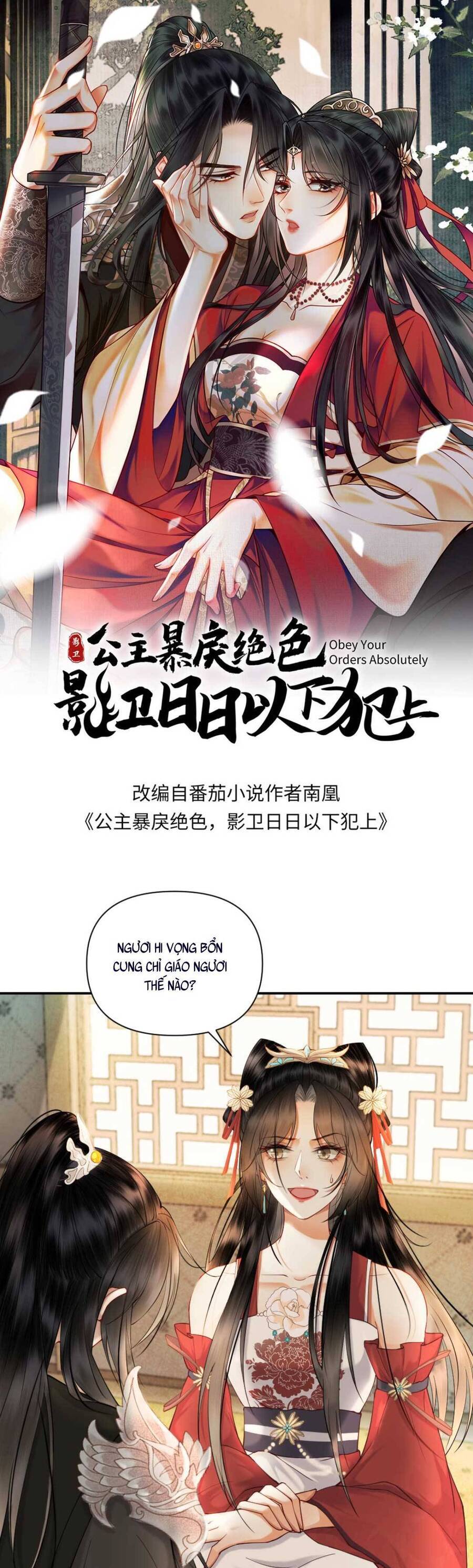 Công Chúa Bá Đạo Tuyệt Sắc : Ám Vệ Ngày Nào Cũng Muốn Phạm Thượng Chapter 91 - Trang 2