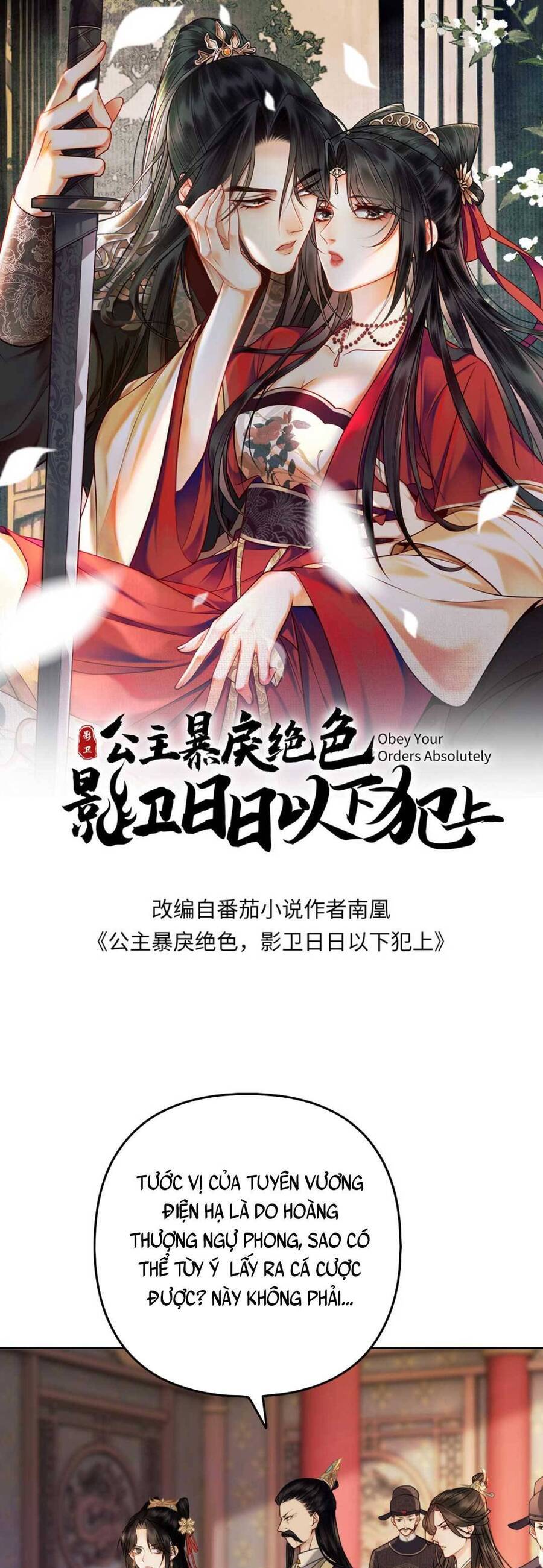 Công Chúa Bá Đạo Tuyệt Sắc : Ám Vệ Ngày Nào Cũng Muốn Phạm Thượng Chapter 94 - Trang 2