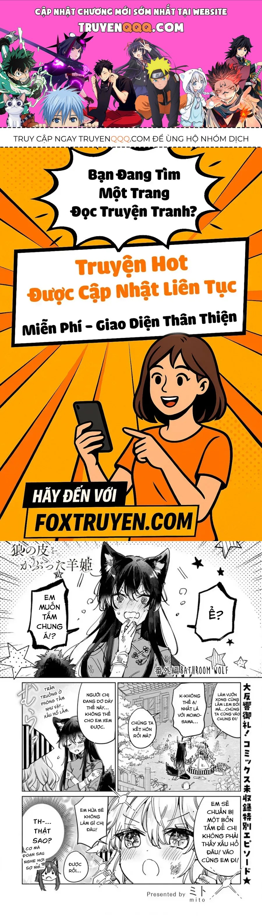 Công Chúa Cừu Trong Lốt Sói Chapter 27.5 - Trang 2