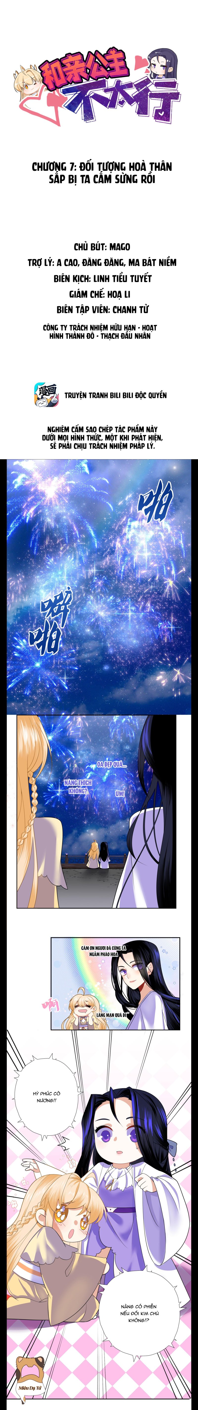 Công Chúa Hoà Thân Không Được Tốt Lắm Chapter 7 - Trang 2