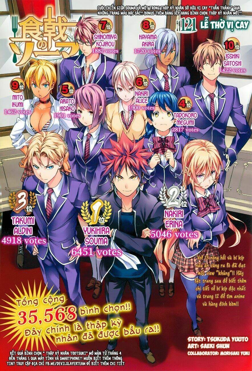 Cuộc Chiến Ẩm Thực Chapter 121 - Trang 2