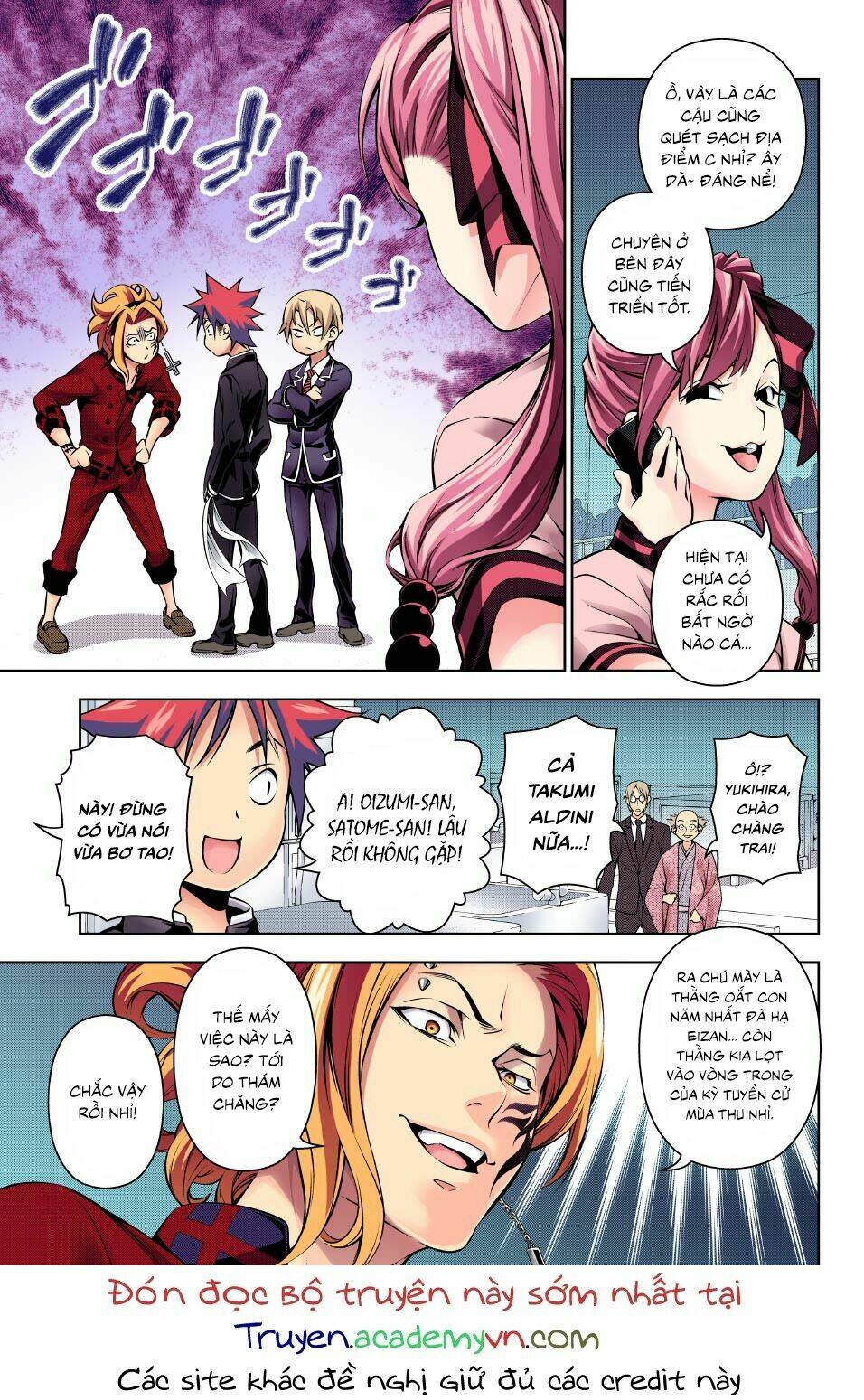 Cuộc Chiến Ẩm Thực Chapter 154 - Trang 2