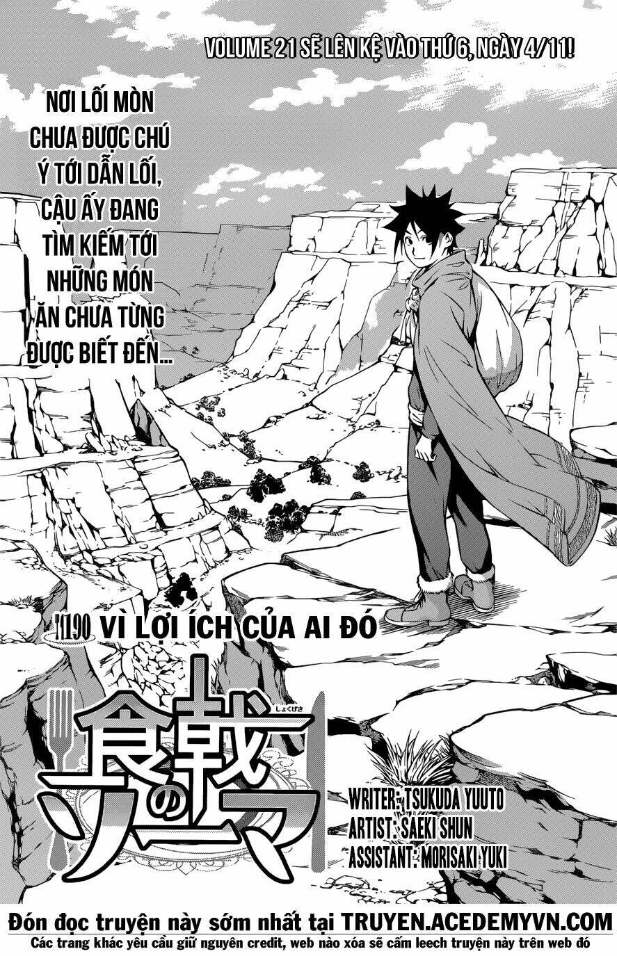 Cuộc Chiến Ẩm Thực Chapter 190 - Trang 2
