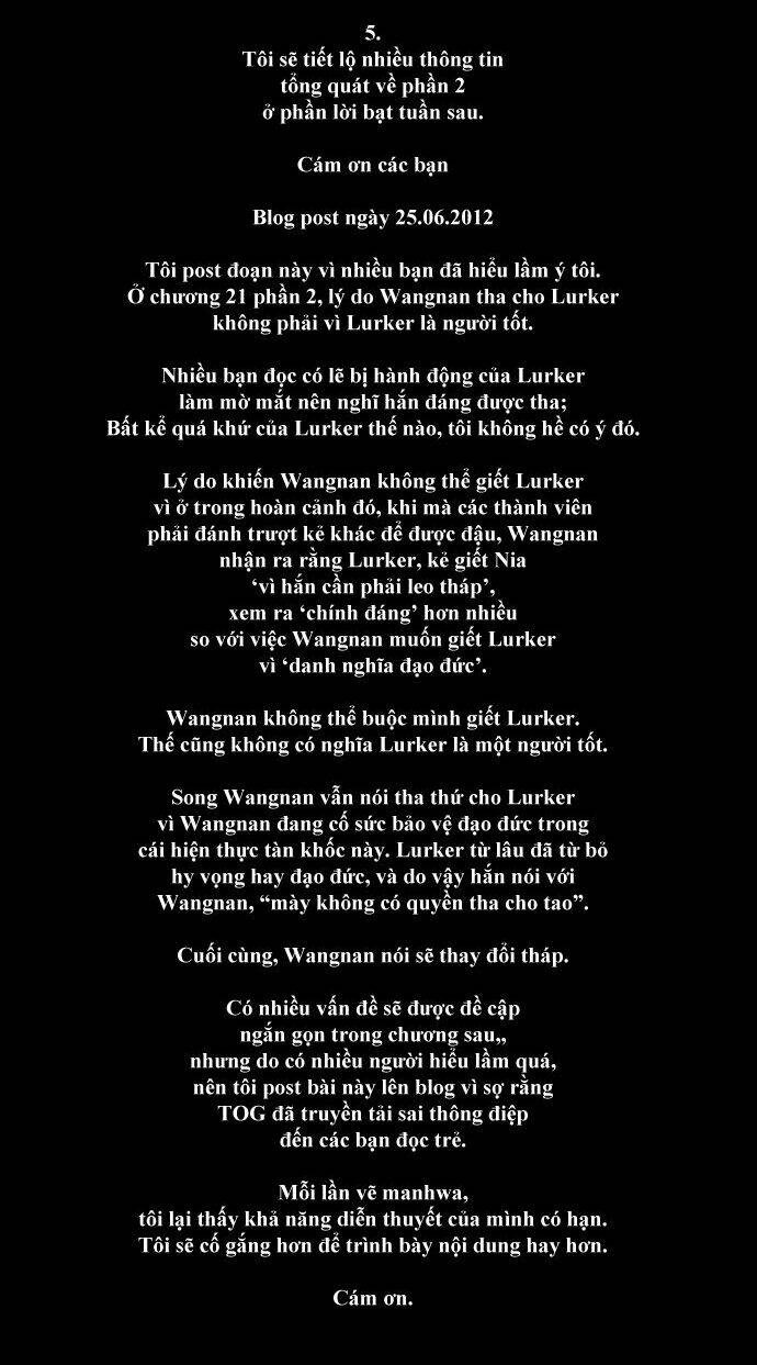 Cuộc Chiến Trong Tòa Tháp – Tower Of God Chapter 101 - Trang 2