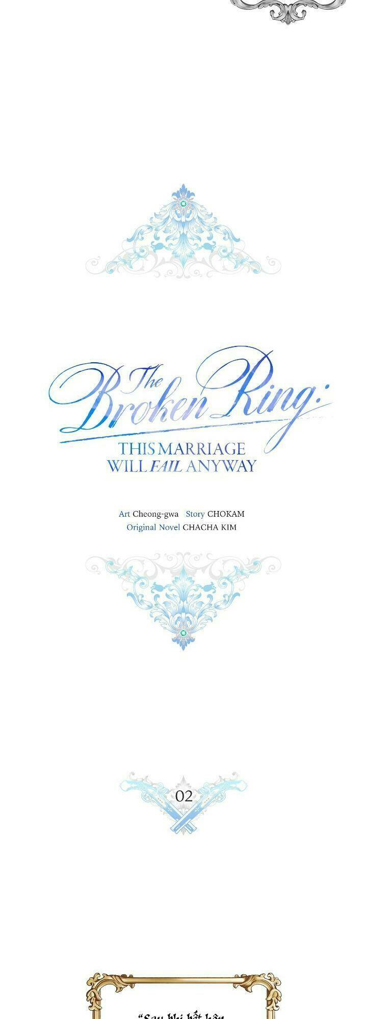 Cuộc Hôn Nhân Này Dù Sao Cũng Sẽ Tan Vỡ Mà Thôi Chapter 2 - Trang 2