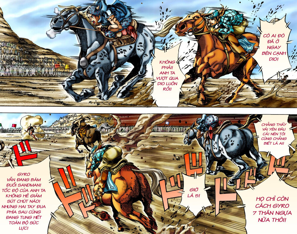 Cuộc Phiêu Lưu Bí Ẩn Phần 7: Steel Ball Run Chapter 11 - Trang 2