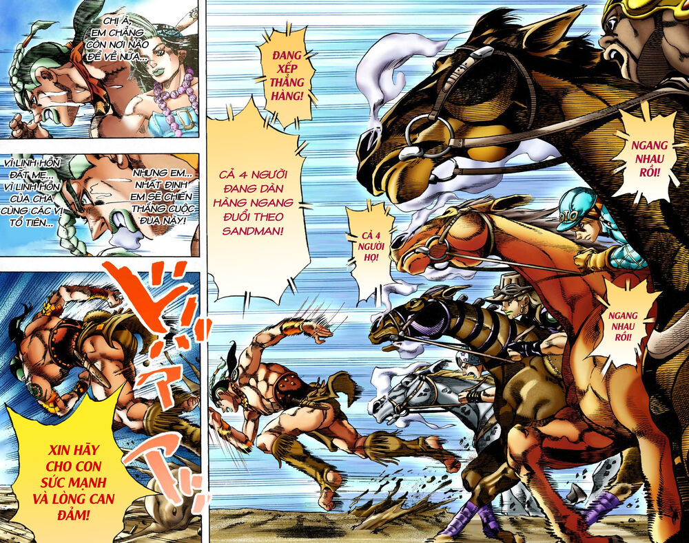 Cuộc Phiêu Lưu Bí Ẩn Phần 7: Steel Ball Run Chapter 11 - Trang 2