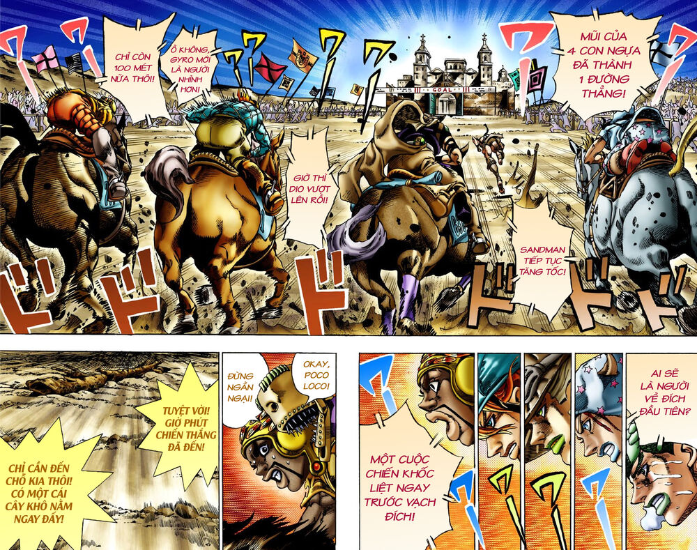 Cuộc Phiêu Lưu Bí Ẩn Phần 7: Steel Ball Run Chapter 11 - Trang 2