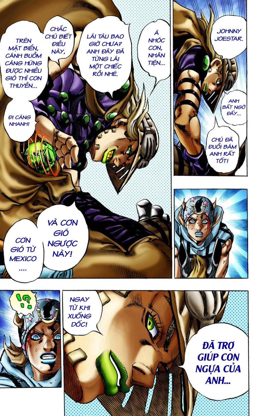 Cuộc Phiêu Lưu Bí Ẩn Phần 7: Steel Ball Run Chapter 11 - Trang 2