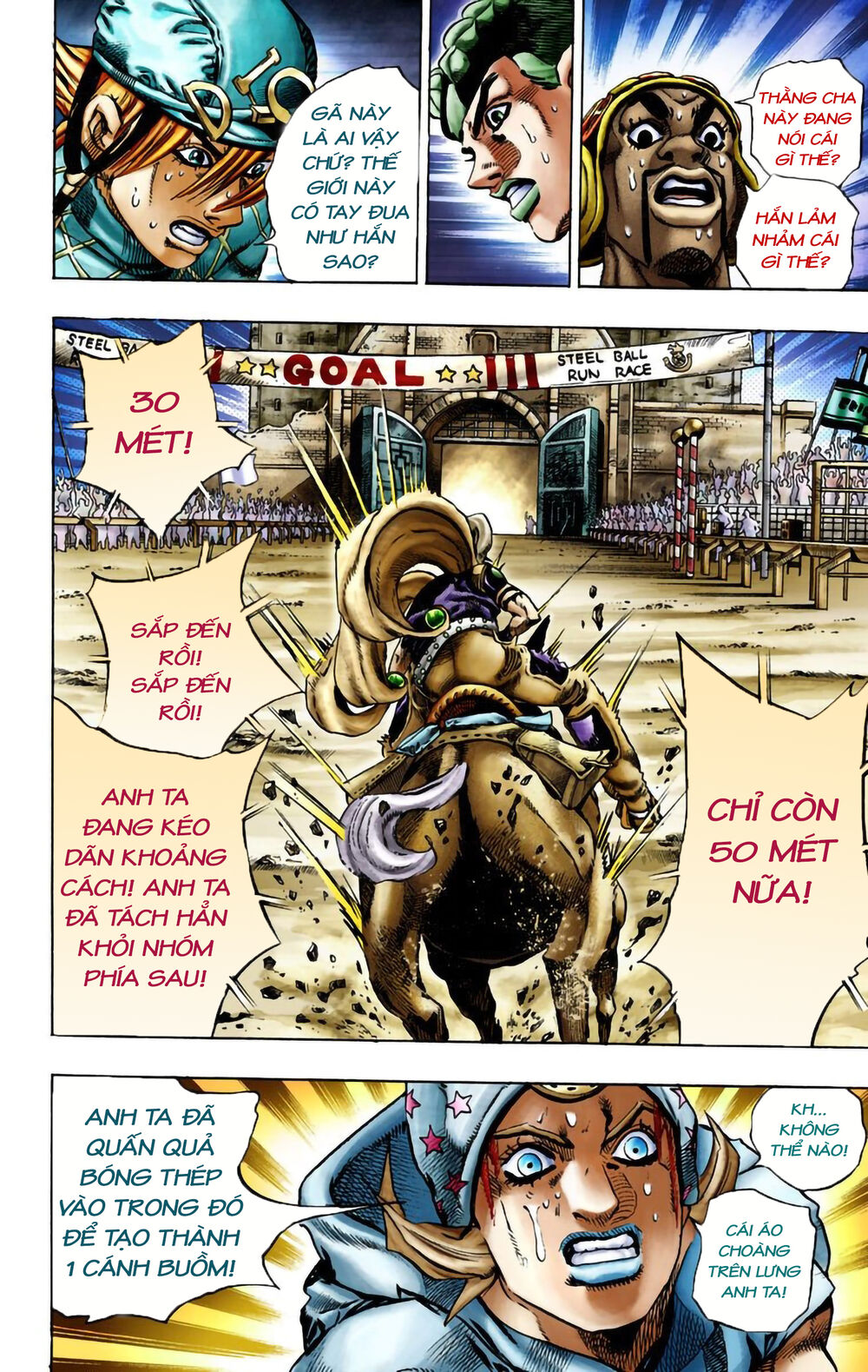 Cuộc Phiêu Lưu Bí Ẩn Phần 7: Steel Ball Run Chapter 11 - Trang 2