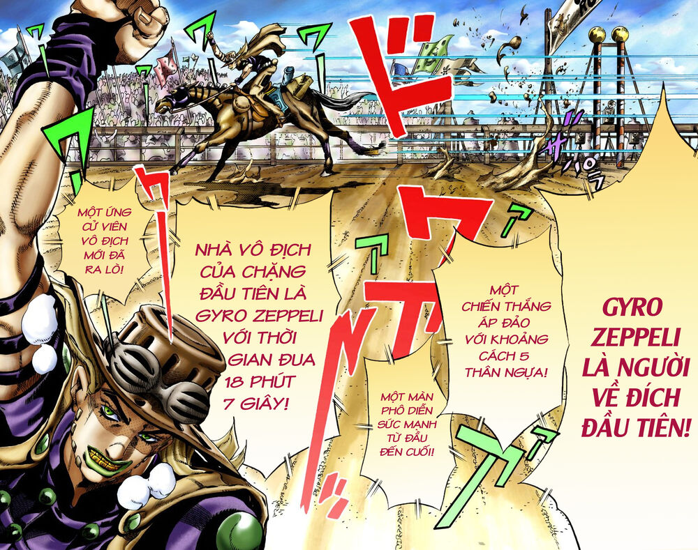 Cuộc Phiêu Lưu Bí Ẩn Phần 7: Steel Ball Run Chapter 11 - Trang 2
