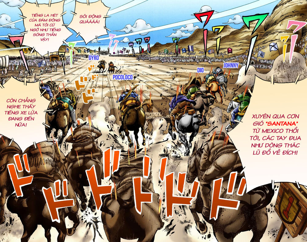 Cuộc Phiêu Lưu Bí Ẩn Phần 7: Steel Ball Run Chapter 11 - Trang 2