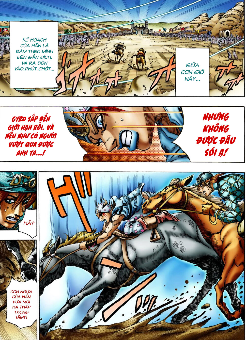 Cuộc Phiêu Lưu Bí Ẩn Phần 7: Steel Ball Run Chapter 11 - Trang 2