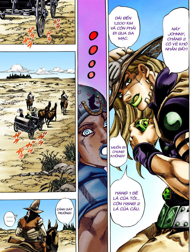 Cuộc Phiêu Lưu Bí Ẩn Phần 7: Steel Ball Run Chapter 12 - Trang 2