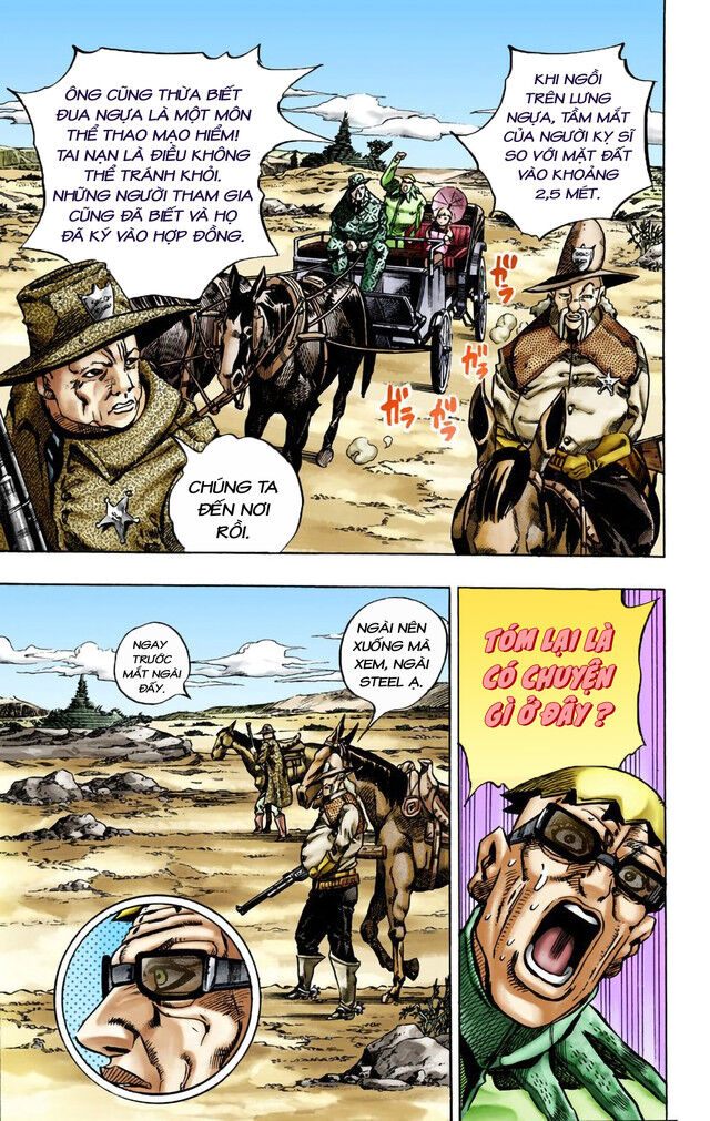 Cuộc Phiêu Lưu Bí Ẩn Phần 7: Steel Ball Run Chapter 12 - Trang 2