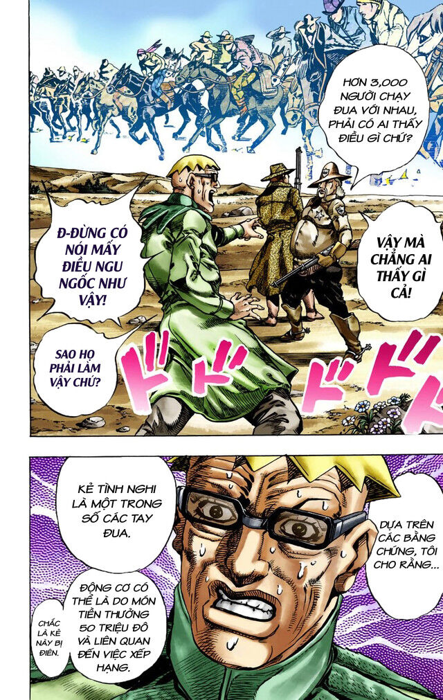 Cuộc Phiêu Lưu Bí Ẩn Phần 7: Steel Ball Run Chapter 12 - Trang 2