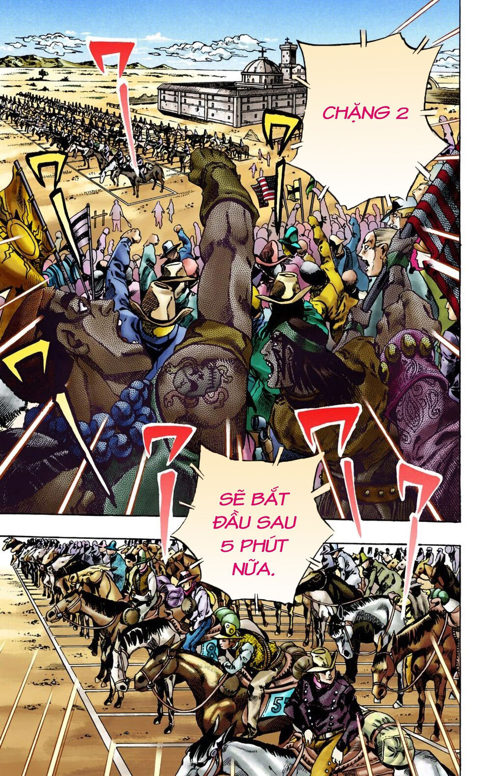Cuộc Phiêu Lưu Bí Ẩn Phần 7: Steel Ball Run Chapter 13 - Trang 2