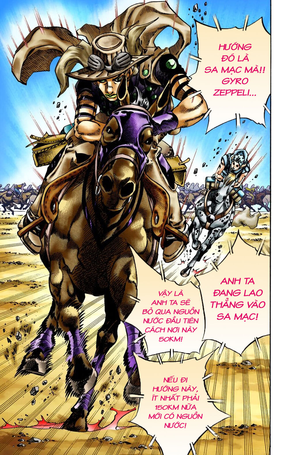 Cuộc Phiêu Lưu Bí Ẩn Phần 7: Steel Ball Run Chapter 13 - Trang 2