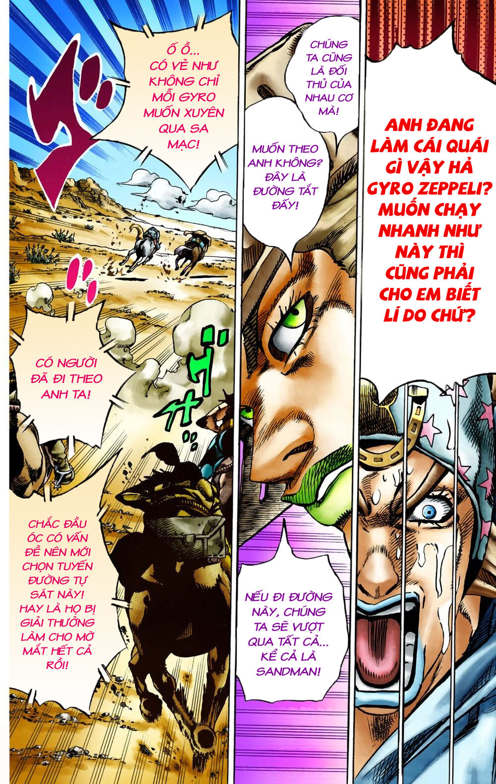 Cuộc Phiêu Lưu Bí Ẩn Phần 7: Steel Ball Run Chapter 13 - Trang 2
