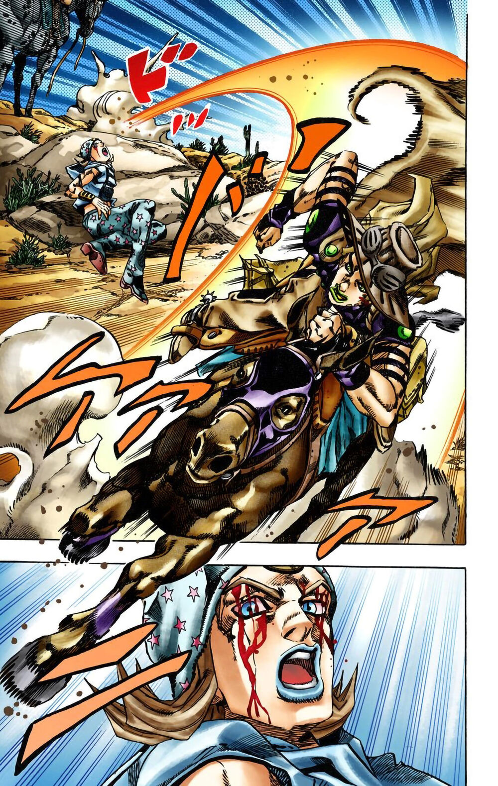 Cuộc Phiêu Lưu Bí Ẩn Phần 7: Steel Ball Run Chapter 14 - Trang 2