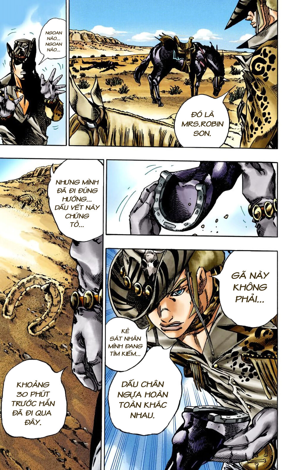 Cuộc Phiêu Lưu Bí Ẩn Phần 7: Steel Ball Run Chapter 14 - Trang 2