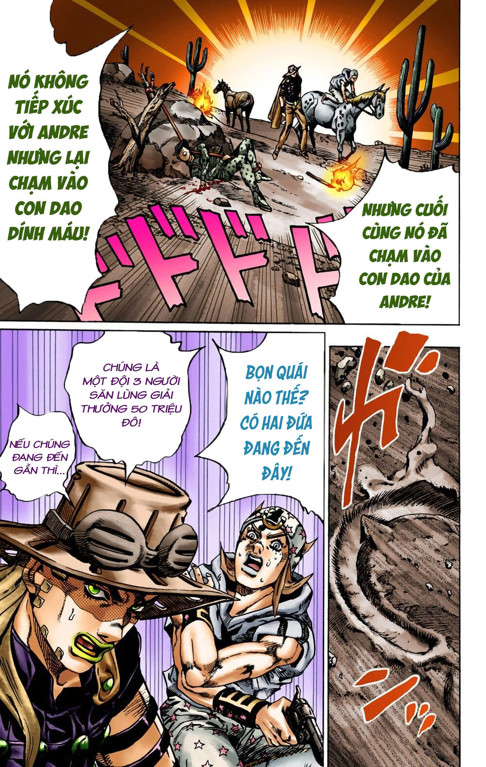 Cuộc Phiêu Lưu Bí Ẩn Phần 7: Steel Ball Run Chapter 15 - Trang 2