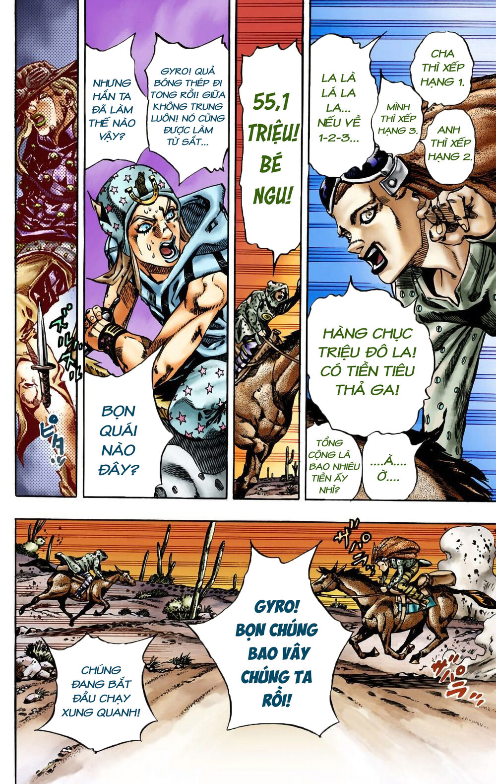 Cuộc Phiêu Lưu Bí Ẩn Phần 7: Steel Ball Run Chapter 16 - Trang 2