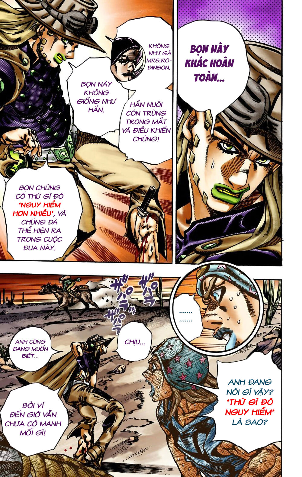 Cuộc Phiêu Lưu Bí Ẩn Phần 7: Steel Ball Run Chapter 16 - Trang 2