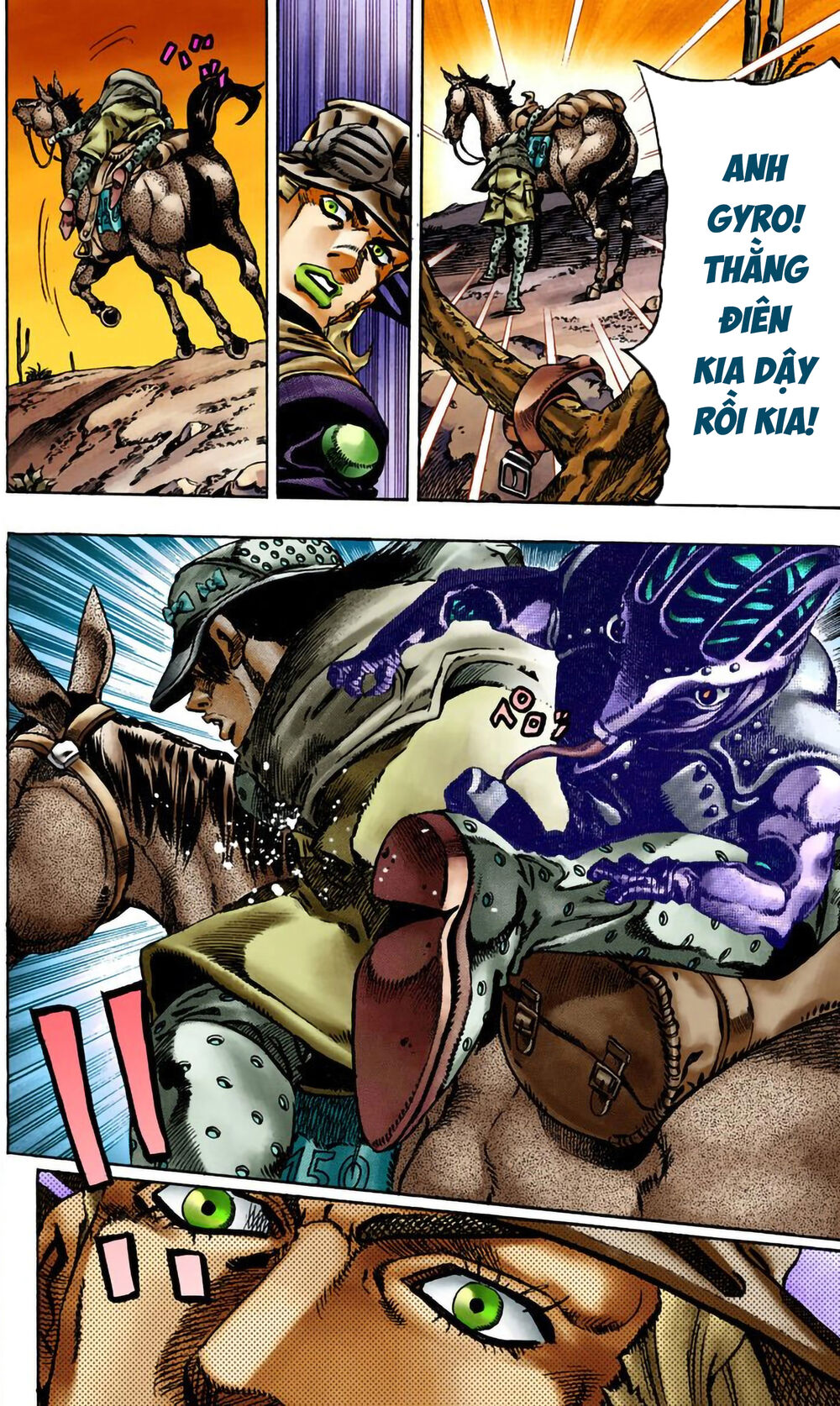 Cuộc Phiêu Lưu Bí Ẩn Phần 7: Steel Ball Run Chapter 16 - Trang 2