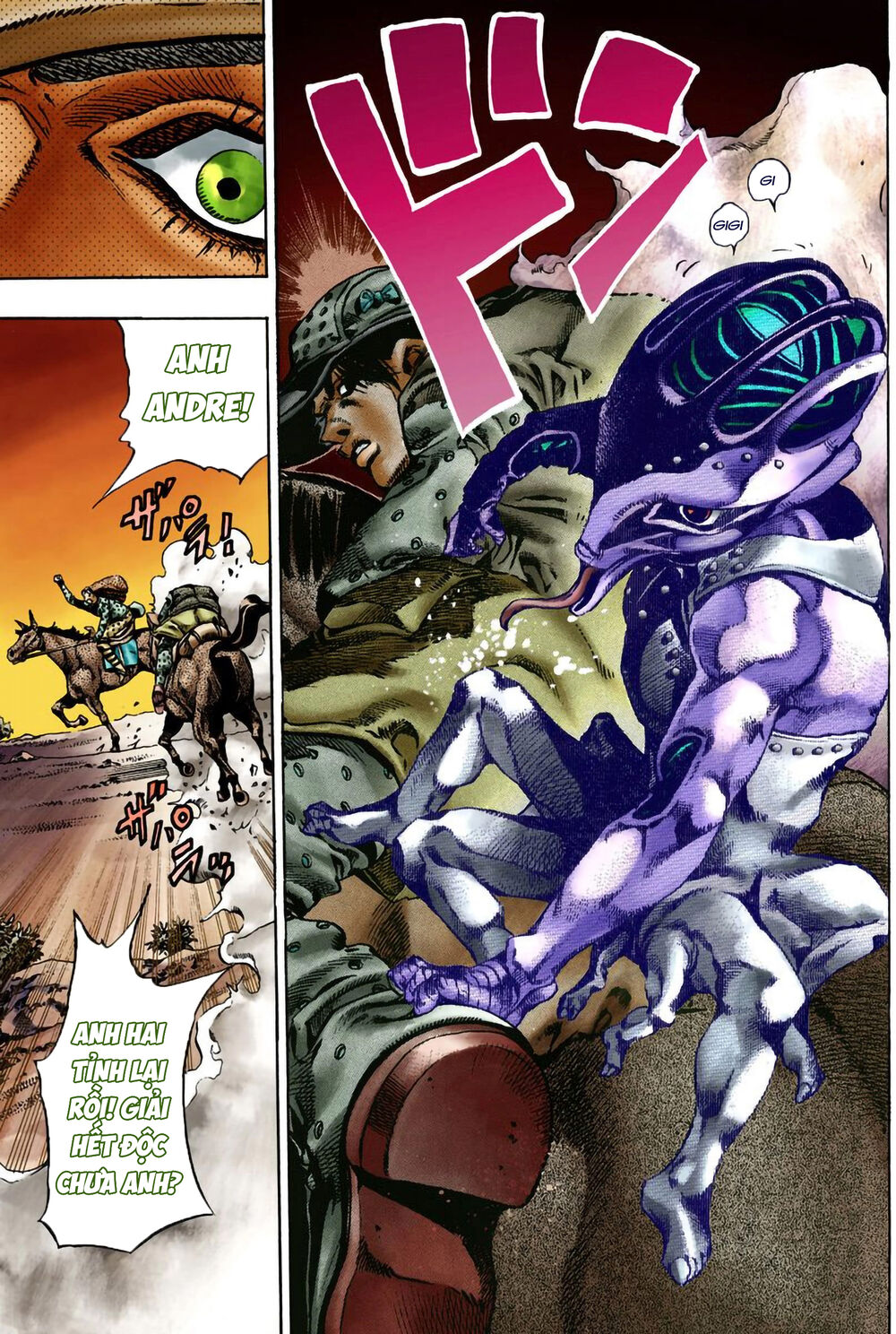 Cuộc Phiêu Lưu Bí Ẩn Phần 7: Steel Ball Run Chapter 16 - Trang 2