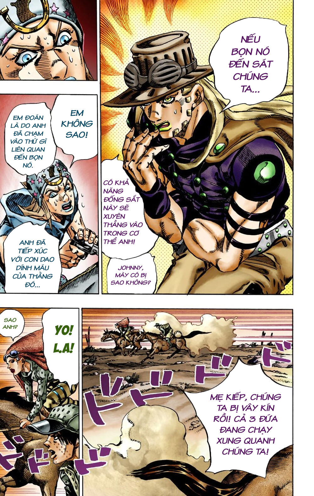 Cuộc Phiêu Lưu Bí Ẩn Phần 7: Steel Ball Run Chapter 16 - Trang 2