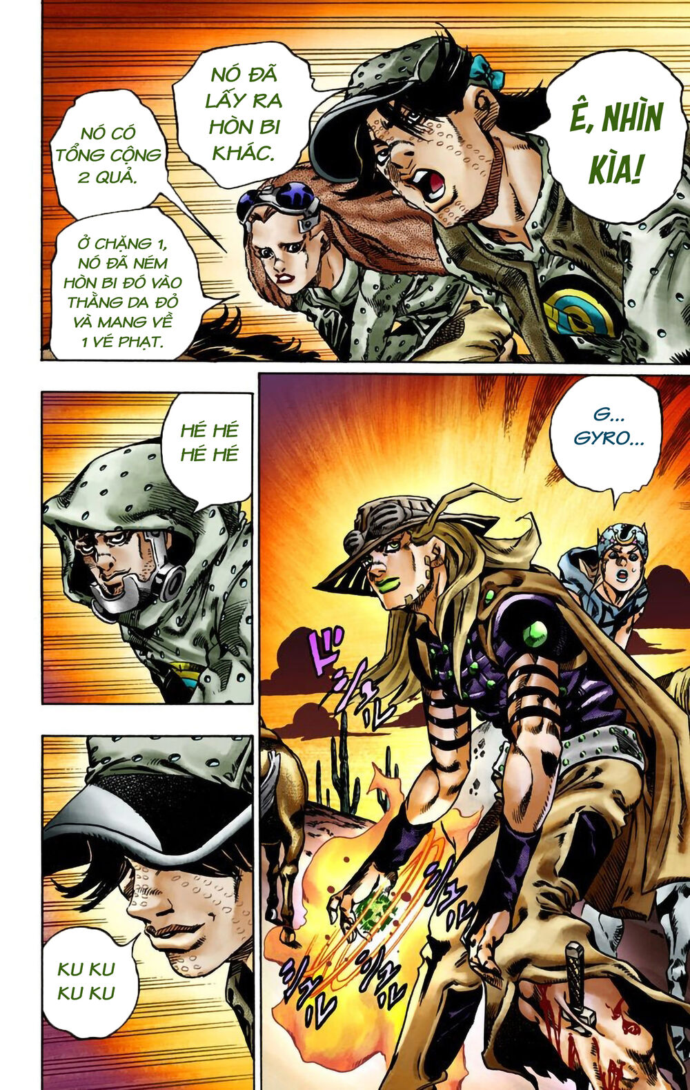 Cuộc Phiêu Lưu Bí Ẩn Phần 7: Steel Ball Run Chapter 16 - Trang 2