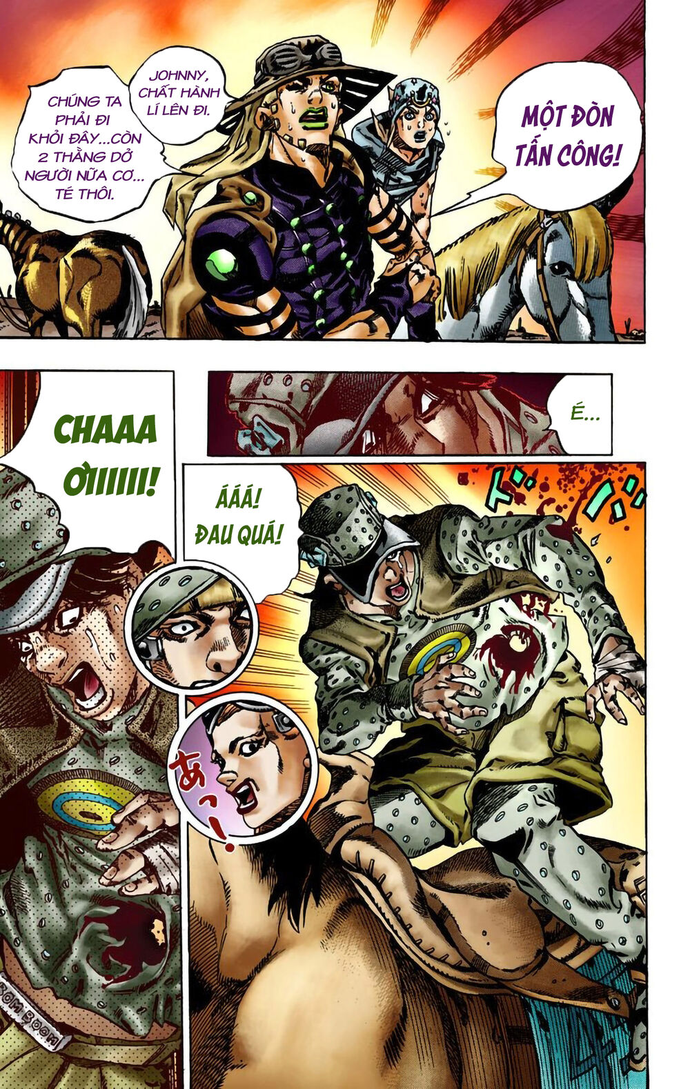 Cuộc Phiêu Lưu Bí Ẩn Phần 7: Steel Ball Run Chapter 16 - Trang 2