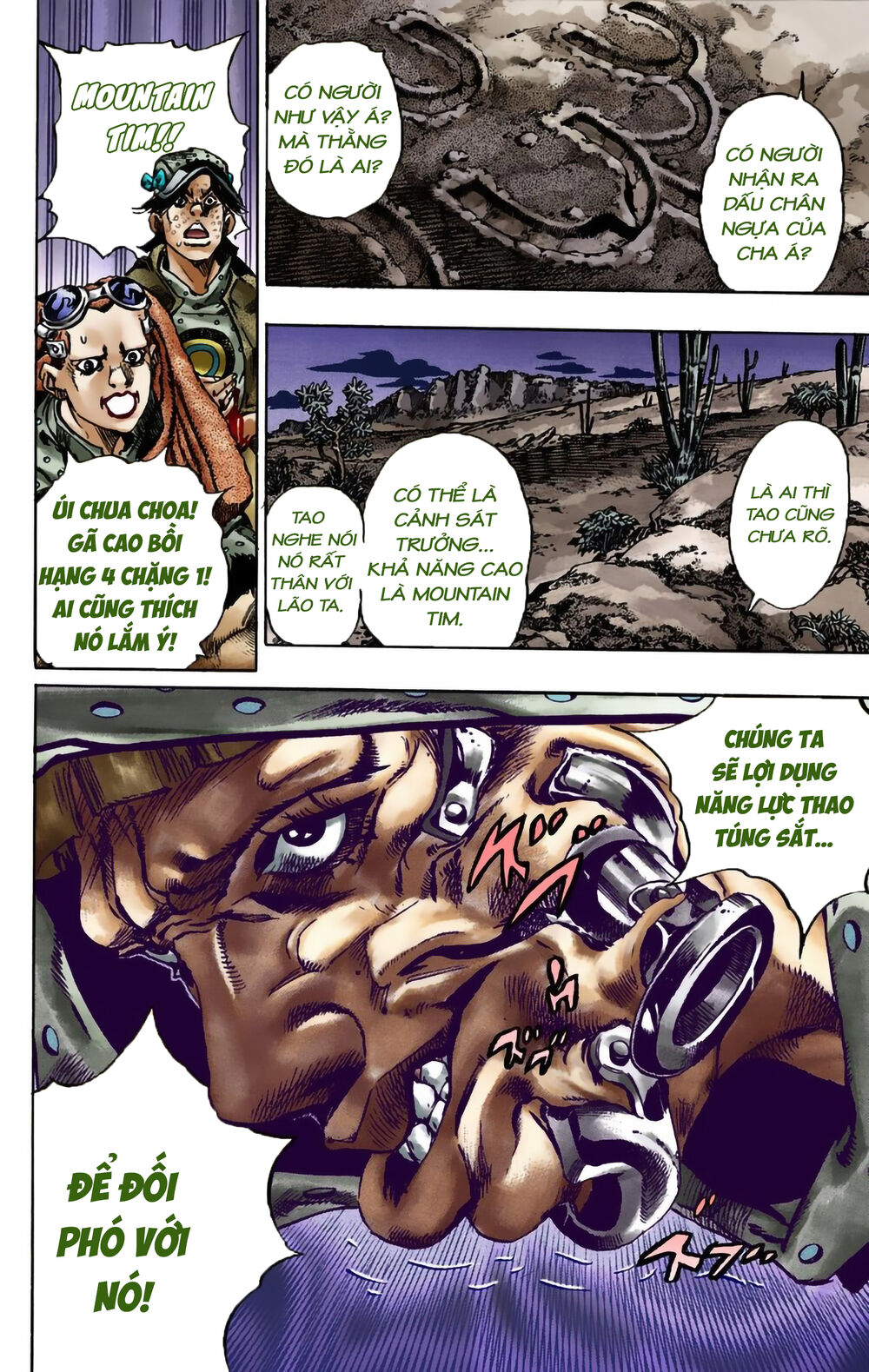Cuộc Phiêu Lưu Bí Ẩn Phần 7: Steel Ball Run Chapter 17 - Trang 2