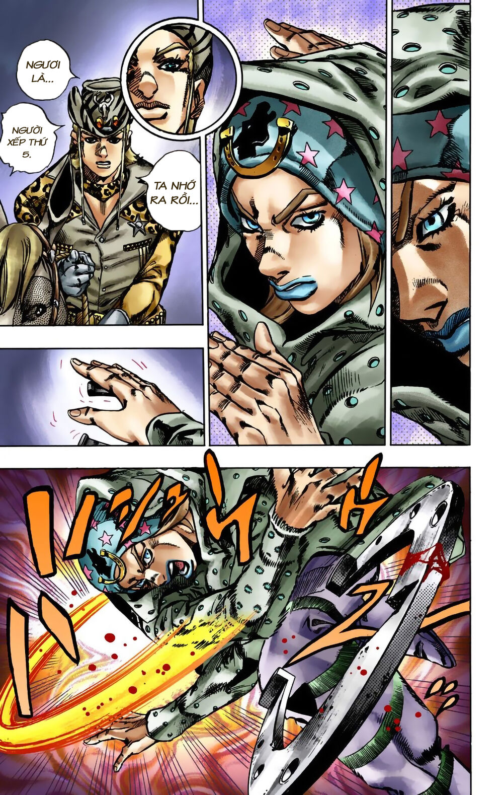 Cuộc Phiêu Lưu Bí Ẩn Phần 7: Steel Ball Run Chapter 17 - Trang 2