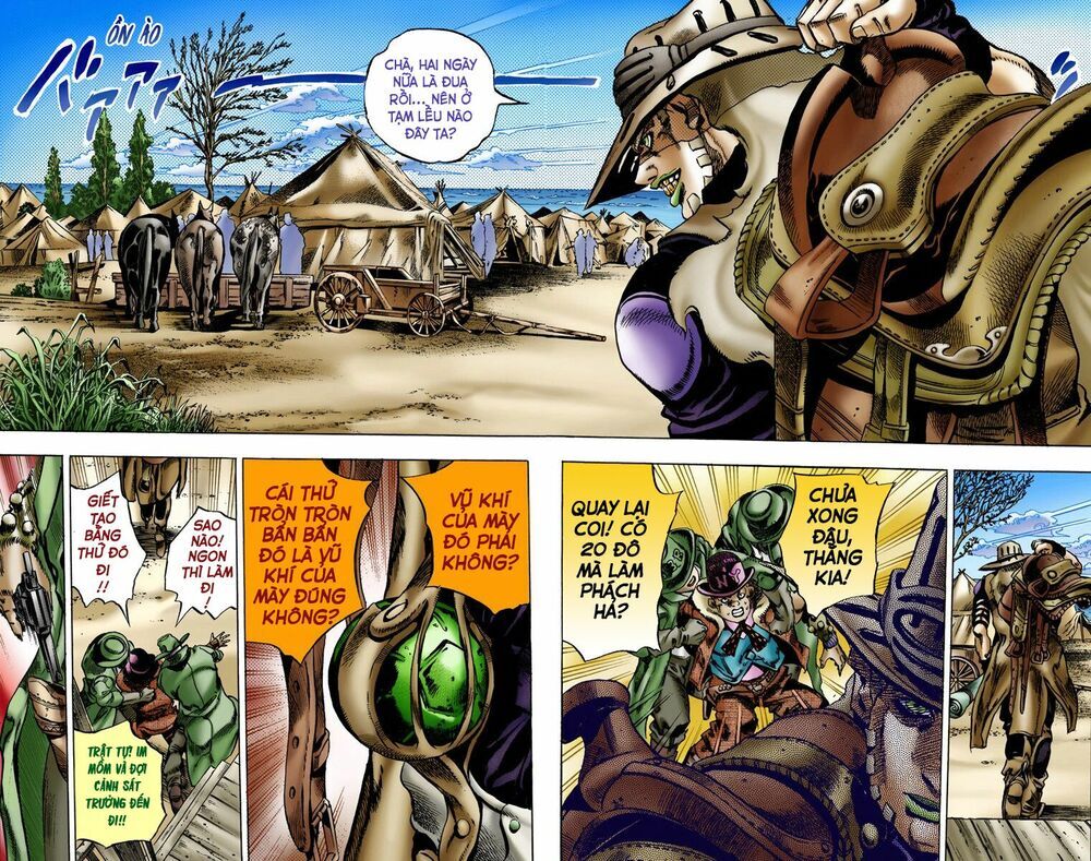 Cuộc Phiêu Lưu Bí Ẩn Phần 7: Steel Ball Run Chapter 2 - Trang 2