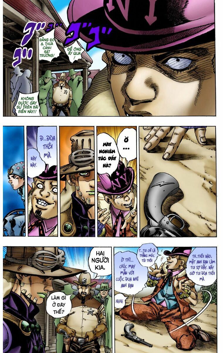 Cuộc Phiêu Lưu Bí Ẩn Phần 7: Steel Ball Run Chapter 2 - Trang 2