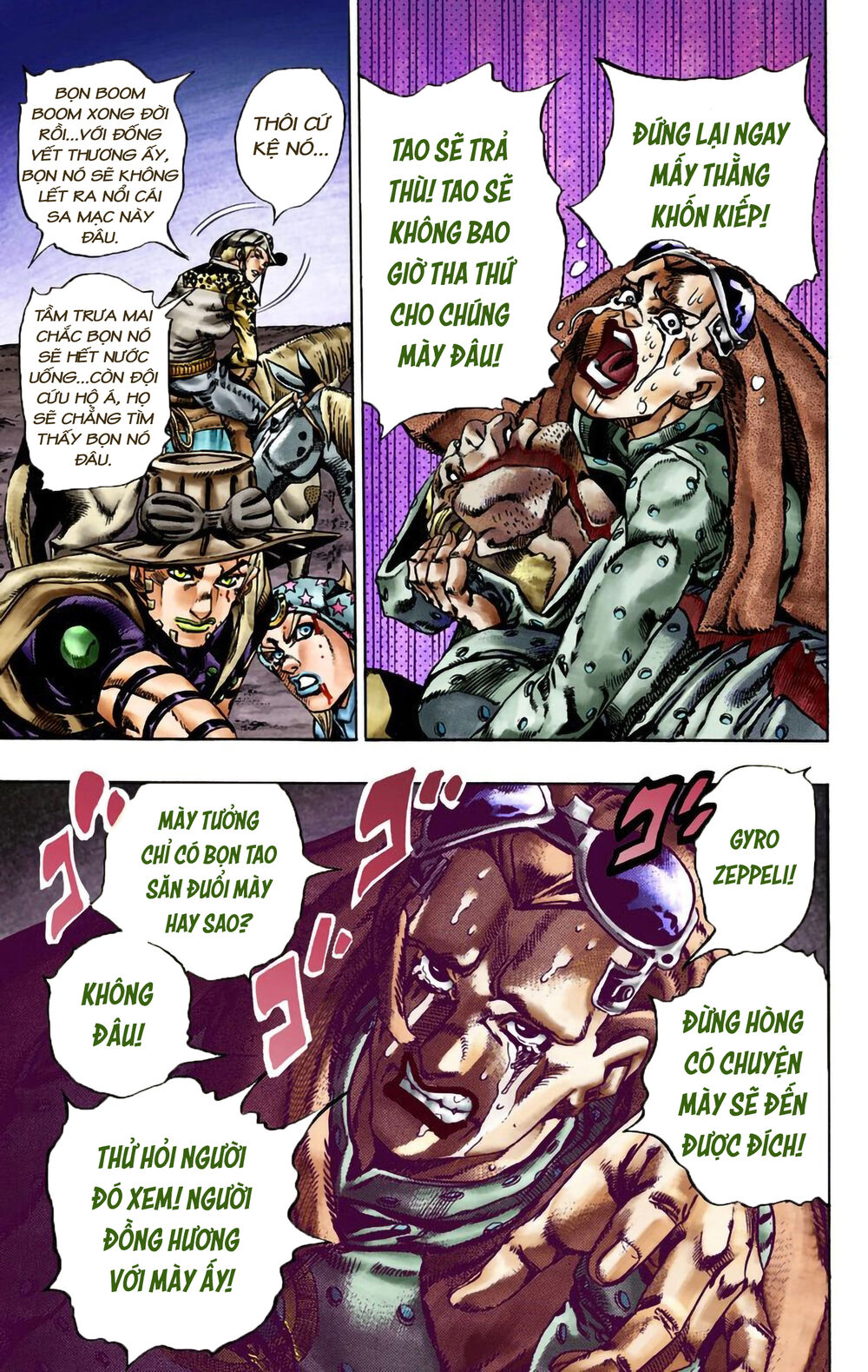 Cuộc Phiêu Lưu Bí Ẩn Phần 7: Steel Ball Run Chapter 20 - Trang 2
