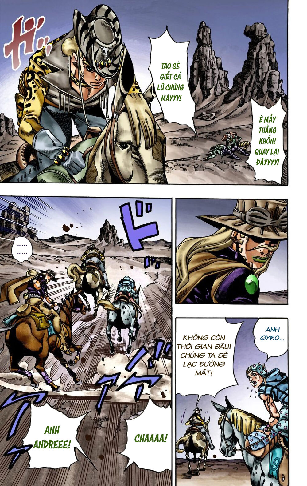 Cuộc Phiêu Lưu Bí Ẩn Phần 7: Steel Ball Run Chapter 20 - Trang 2