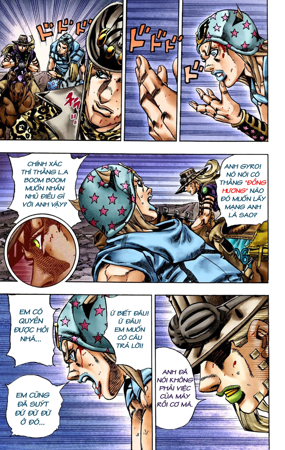 Cuộc Phiêu Lưu Bí Ẩn Phần 7: Steel Ball Run Chapter 20 - Trang 2