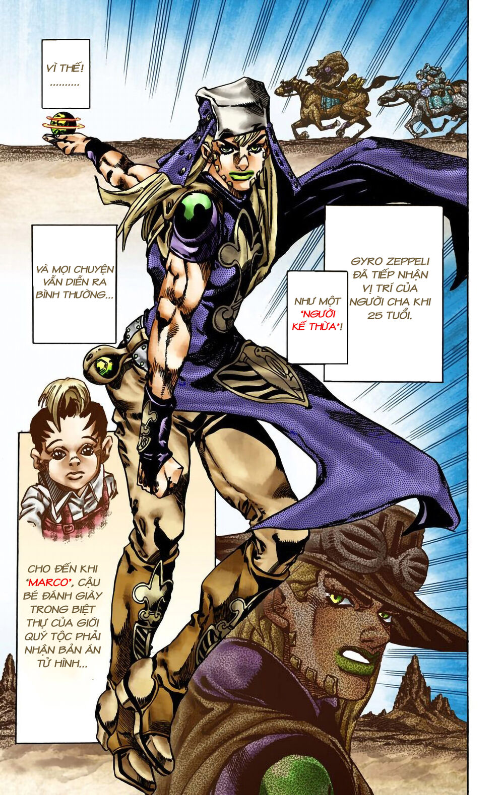 Cuộc Phiêu Lưu Bí Ẩn Phần 7: Steel Ball Run Chapter 20 - Trang 2