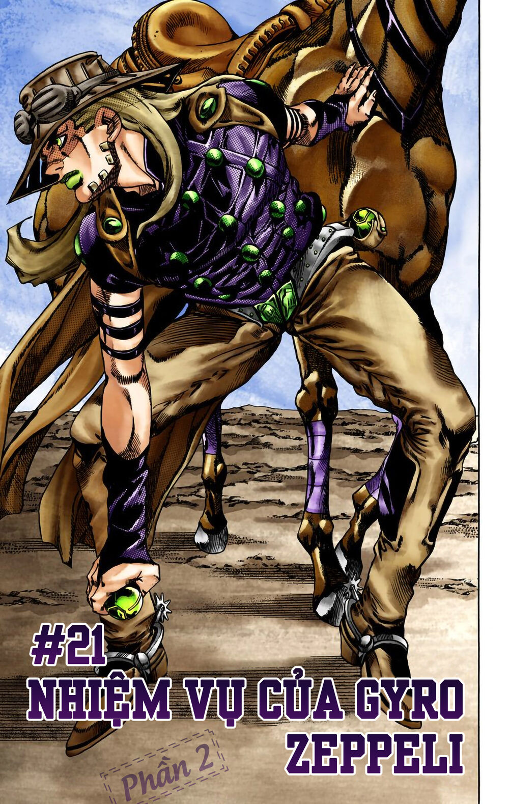 Cuộc Phiêu Lưu Bí Ẩn Phần 7: Steel Ball Run Chapter 21 - Trang 2