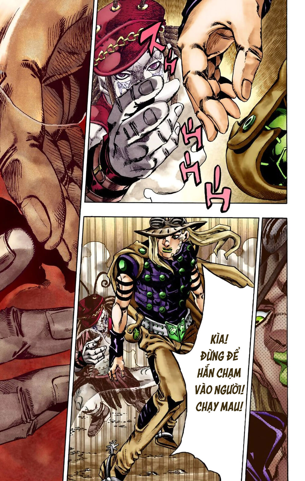 Cuộc Phiêu Lưu Bí Ẩn Phần 7: Steel Ball Run Chapter 22 - Trang 2