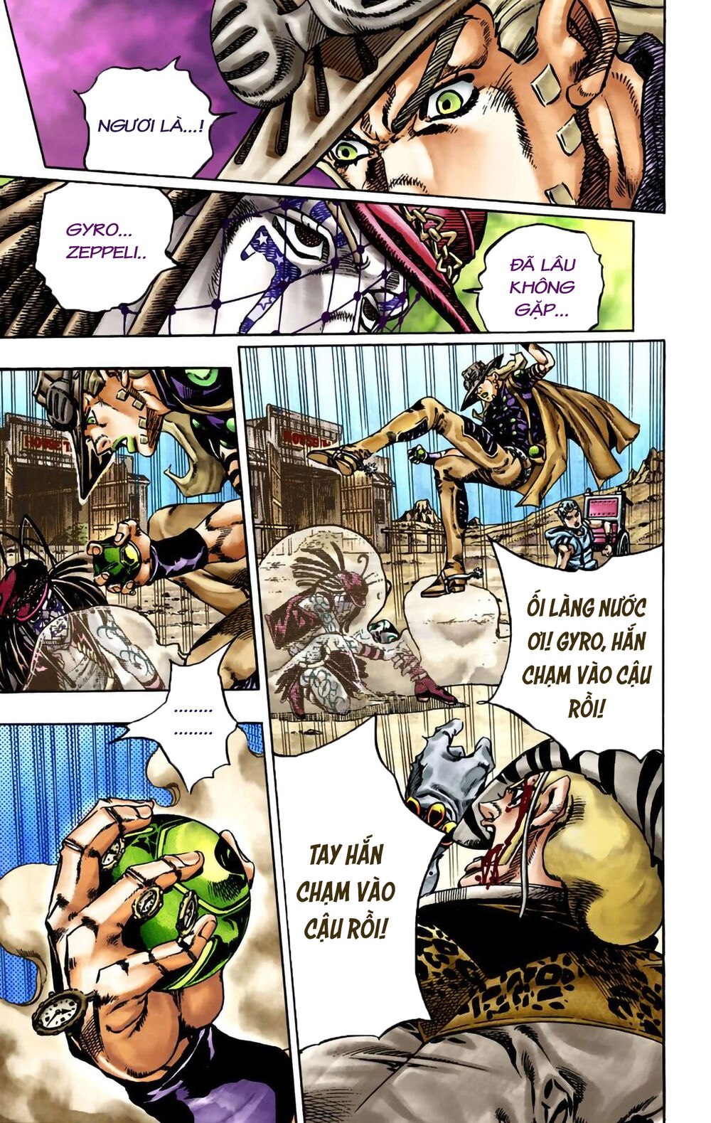 Cuộc Phiêu Lưu Bí Ẩn Phần 7: Steel Ball Run Chapter 22 - Trang 2